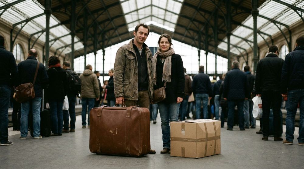 Un couple quitte Paris pour la région Centre